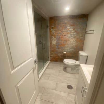 A View Of A Tiled Floor