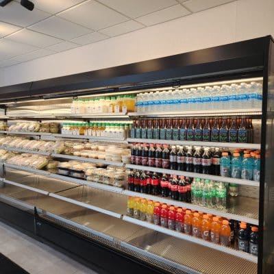 A Display In A Store