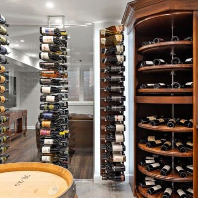 A Large Wooden Shelf